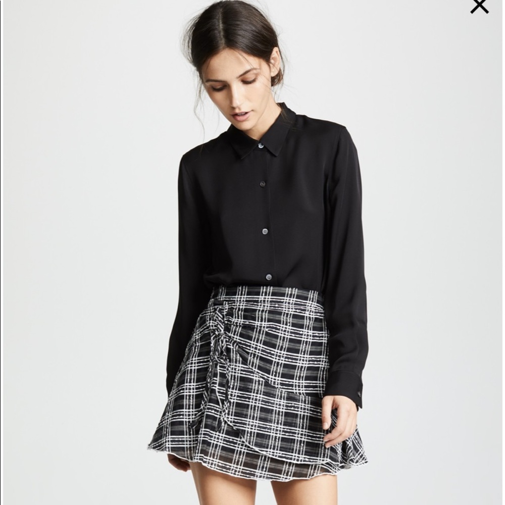 NWT Parker Black & White Skirt